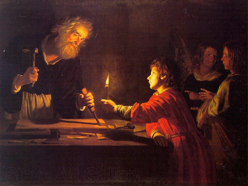 HONTHORST, Gerrit van Childhood of Christ sf